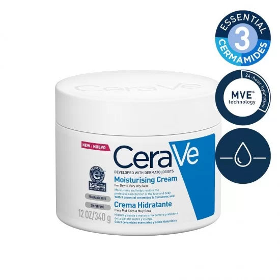 CeraVe - Moisturising Cream 340g - Riyadh FINDS 2  